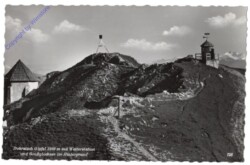 Villach, Dobratsch Gipfel mit Wetterstation