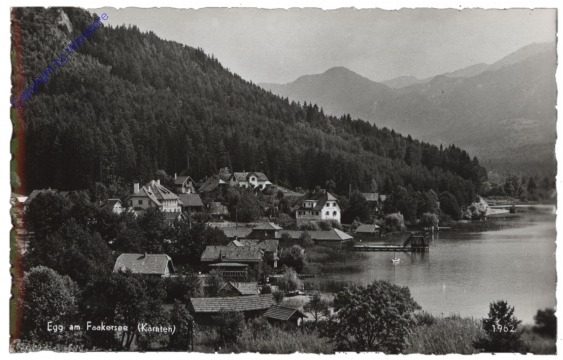 ak113347 Egg am Faakersee, Ortsansicht