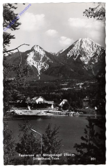 Faakersee, Strandhotel Trink