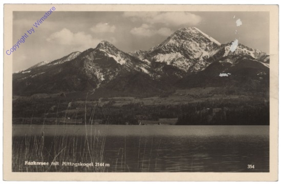 Faakersee, mit Mittagskogel