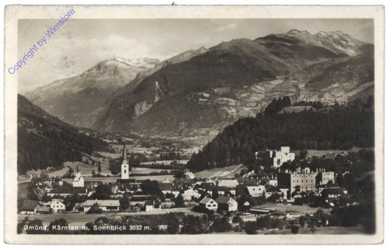 Gmünd, mit Sonnblick