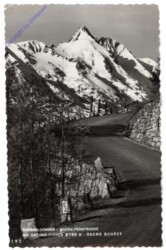 Großglockner, Hochalpenstraße mit Großglockner, Obere Schütt