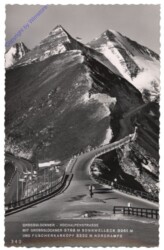 Großglockner, Hochalpenstraße mit Großglockner, Sonnwelleck, Fuscherkarkopf, Nordrampe