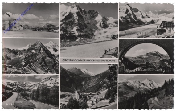 Großglockner, Hochalpenstraße, Multiansicht