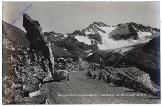 Großglockner, Hochalpenstraße, Hexenküche mit Brennkogel