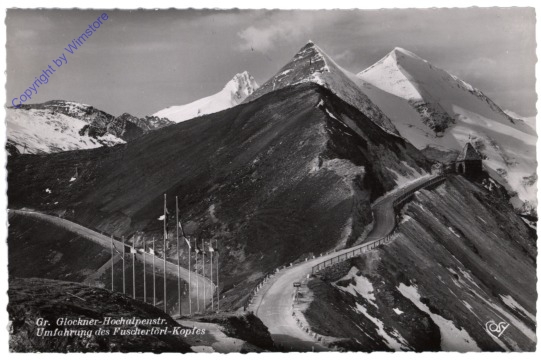 Großglockner, Hochalpenstraße, Umfahrung Fuschertörl-Kopf