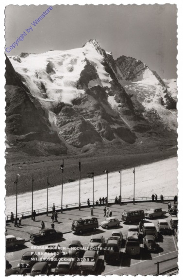 Großglockner, Hochalpenstraße, Parkplatz
