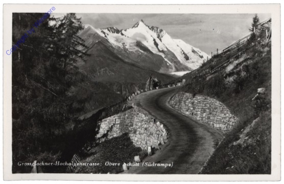 Großglockner, Hochalpenstraße, Obere Schütt (Südrampe)