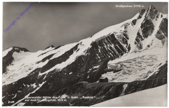 Großglockner, Oberwalderhütte