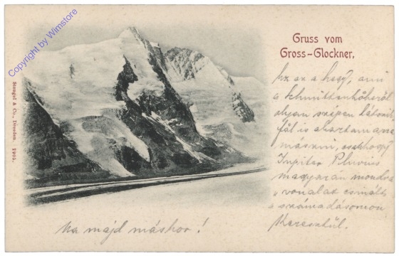 ak113502 Großglockner, Gruss vom