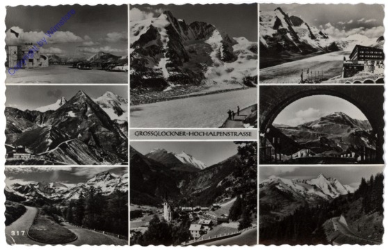 Großglockner, Hochalpenstraße, Multiansicht