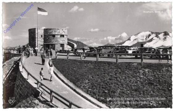 Großglockner, Hochalpenstraße, Aussichtsturm Edelweißspitze