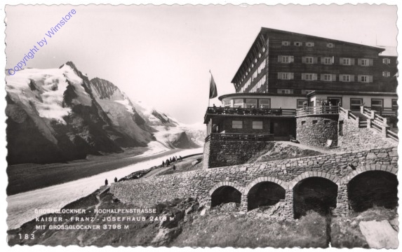 Großglockner, Hochalpenstraße, Kaiser Franz Josefs Haus