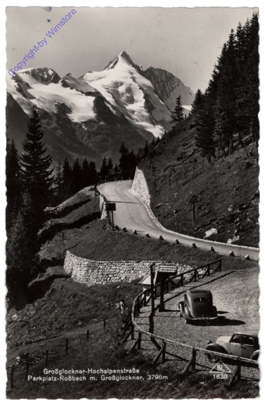 Großglockner, Hochalpenstraße, Parkplatz Roßbach