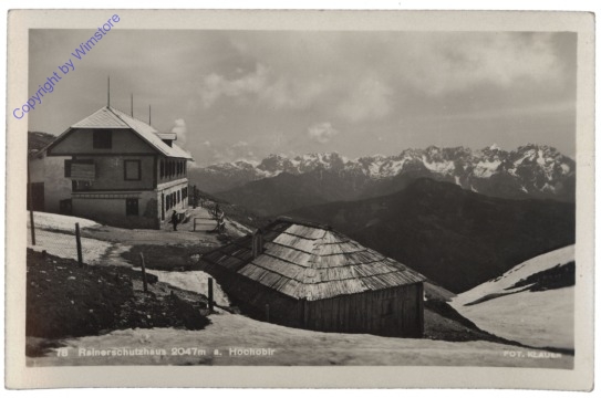 Hochobir, Rainerschutzhaus