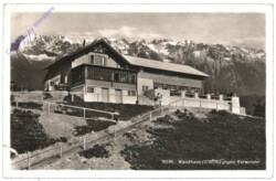 Garmisch-Partenkirchen, Wankhaus gegen Karwendel