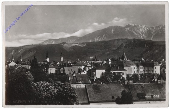 Klagenfurt, mit Hochobir