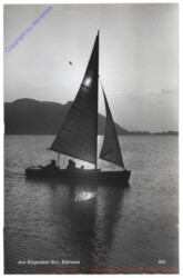 Klopeinersee, Segelboot