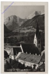 Kötschach-Mauthen, Kötschach mit Cellon und Kellerwand