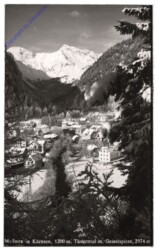 Mallnitz, Tauerntal mit Geiselspitze
