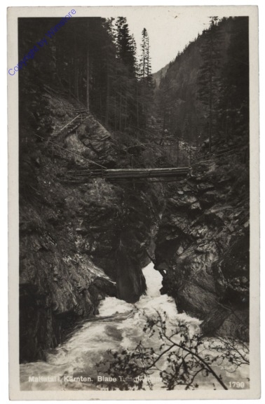 Maltatal, Blaue Tumpfklamm