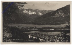 Maria Rain, Blick ins Rosental und auf Koschutta