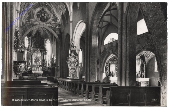 Maria Saal, Wallfahrtsort, Inneres der Domkirche