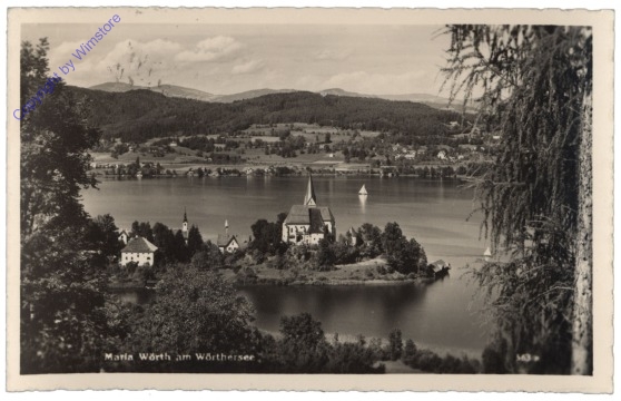 ak113758 Maria Wörth, Ortsansicht