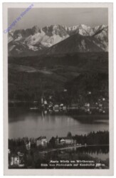 Maria Wörth, Blick von Pörtschach auf Koschutta