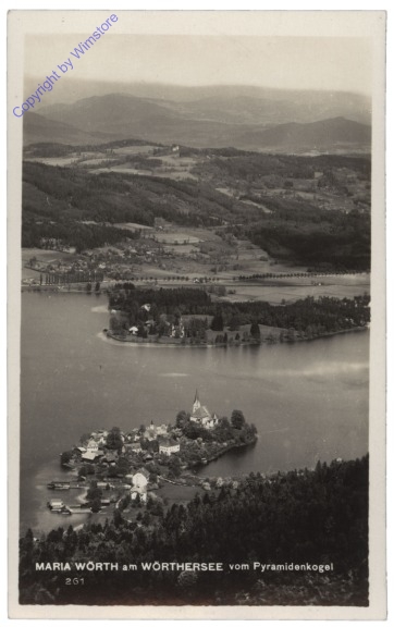 Maria Wörth, vom Pyramidenkogel