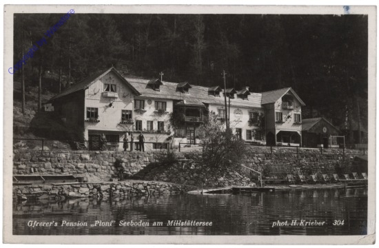 Seeboden, Gfrerer's Pension "Ploni"