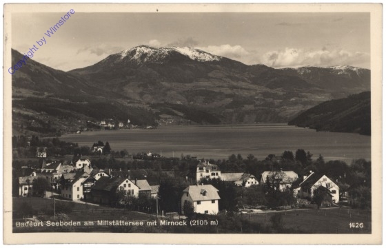 Seeboden, mit Mirnock