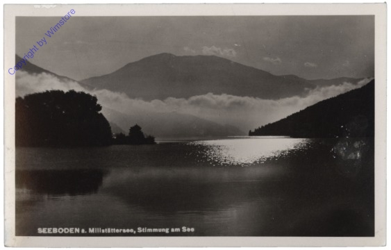 ak113836 Seeboden, Stimmung am See