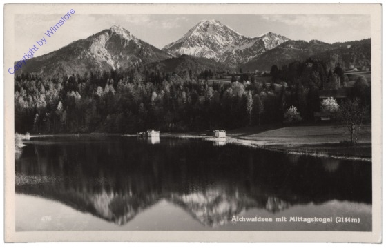 Finkenstein, Aichwaldsee mit Mittagskogel