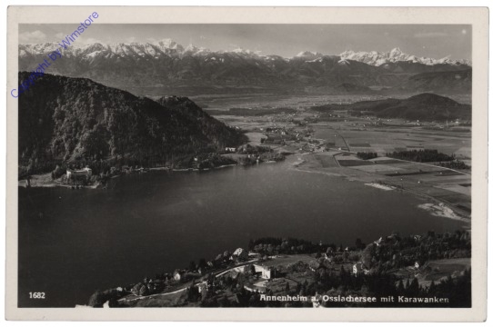 ak113880 Annenheim, mit Karawanken