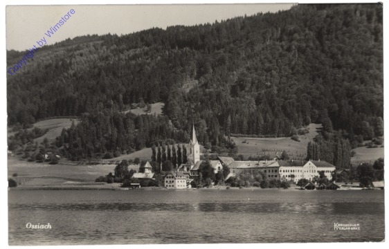 ak113887 Ossiach, Ortsansicht