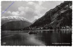 Ossiach, Am Ossiachersee mit Dobratsch