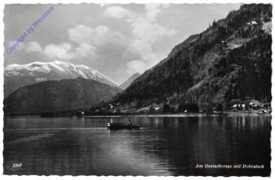 ak113890 Ossiach, Am Ossiachersee mit Dobratsch