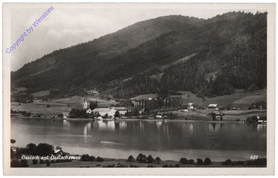 ak113897 Ossiach, Ortsansicht