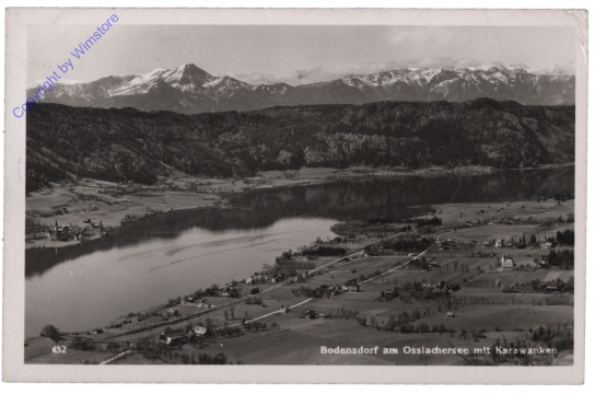Bodensdorf, mit Karawanken