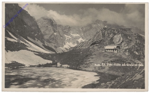 Seeboden, Eduard Pichl-Hütte am Wolayer-See