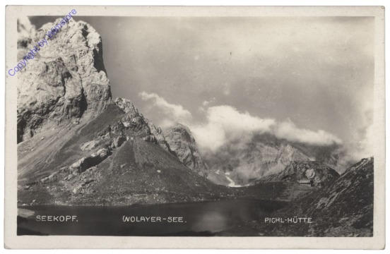 Seeboden, Pichl-Hütte, Seekopf, Wolayer-See