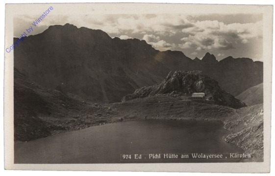 Seeboden, Eduard Pichl-Hütte am Wolayersee