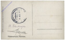 Kötschach-Mauthen, Plöckenhaus