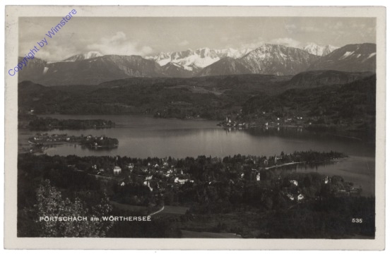 ak113957 Pörtschach, Ortsansicht