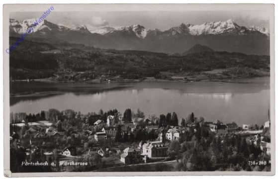 ak113966 Pörtschach, Ortsansicht