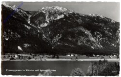 Hermagor, Presseggersee mit Spitzegel