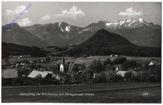 ak114003 Schiefling, mit Mittagskogel