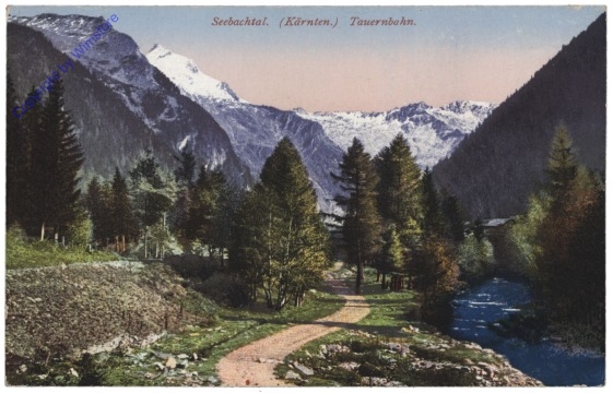 Mallnitz, Seebachtal, Tauernbahn