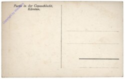 Ferlach, Partie in der Tscheppaschlucht